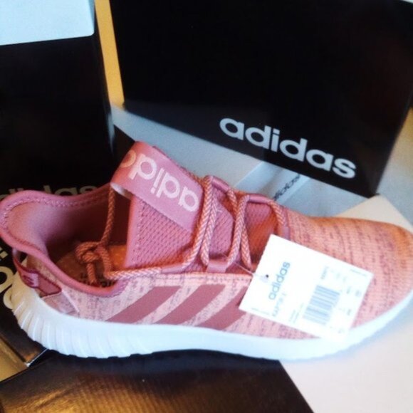 adidas Shoes - New Adidas Kaptir X Raw Pink Low Top Cloudfoam Sneakers Kicks Women's Size 9.5